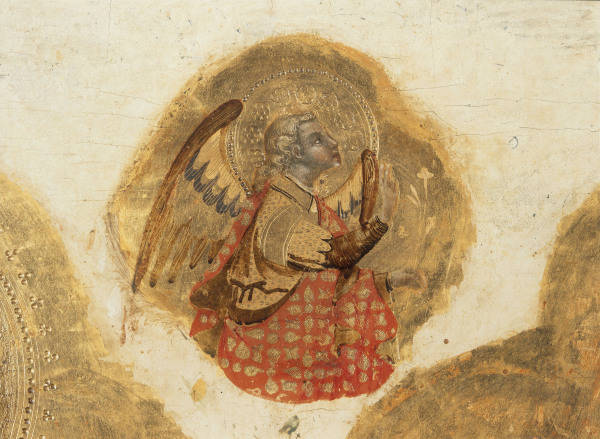 Fiore, Jacobello del (Died 1439). - ''Angel''. - Detail from the triptych with the Madonna of the Pr a Jacobello del Fiore