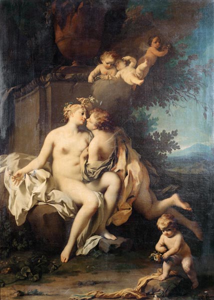 Cupid and Psyche a Jacopo Amigoni