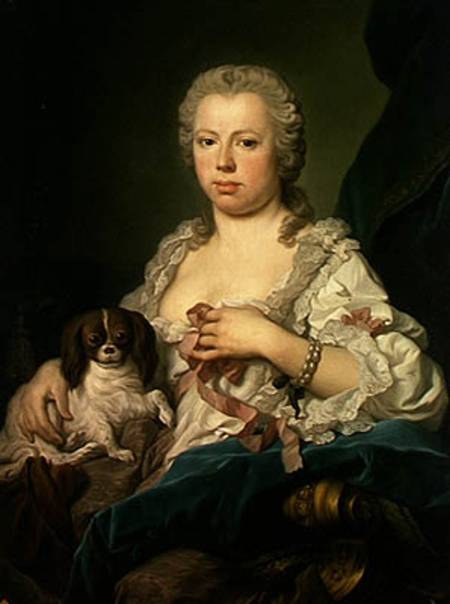 Maria-Barbara de Braganza (d.1758) a Jacopo Amigoni