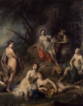 Diana Bathing with her Nymphs