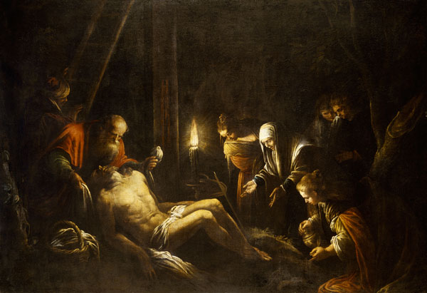 Grablegung Christi a Jacopo Bassano