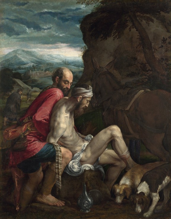 The Good Samaritan a Jacopo Bassano