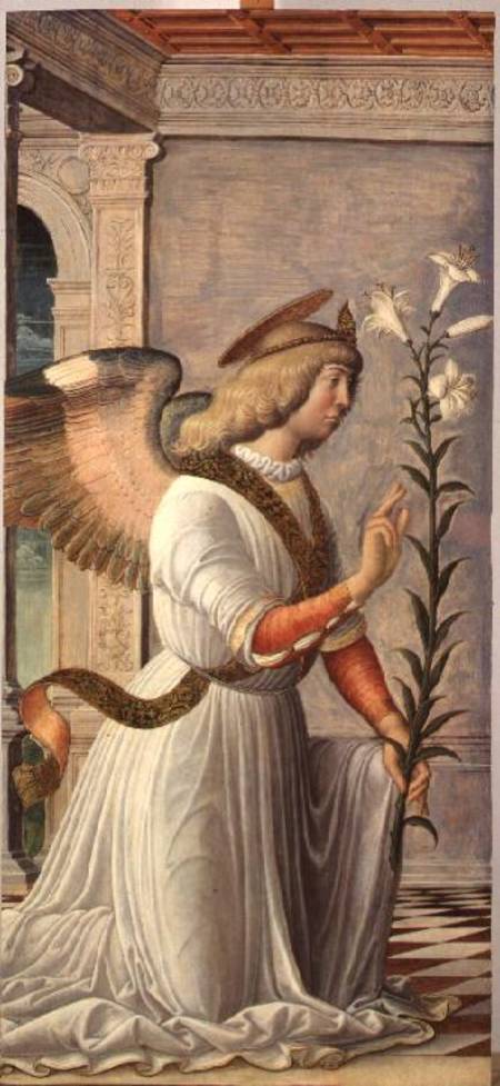 The Archangel Gabriel (panel) a Jacopo da Montagnana