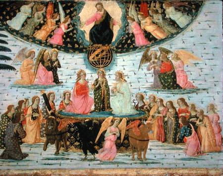 Triumph of Eternity a Jacopo del Sellaio