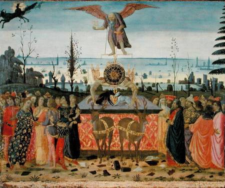 Triumph of Time a Jacopo del Sellaio