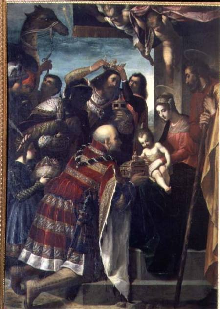 Adoration of the Magi a Jacopo Ligozzi