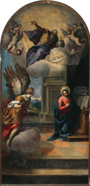 Palma il Giovane / Annunciation a Jacopo Palma