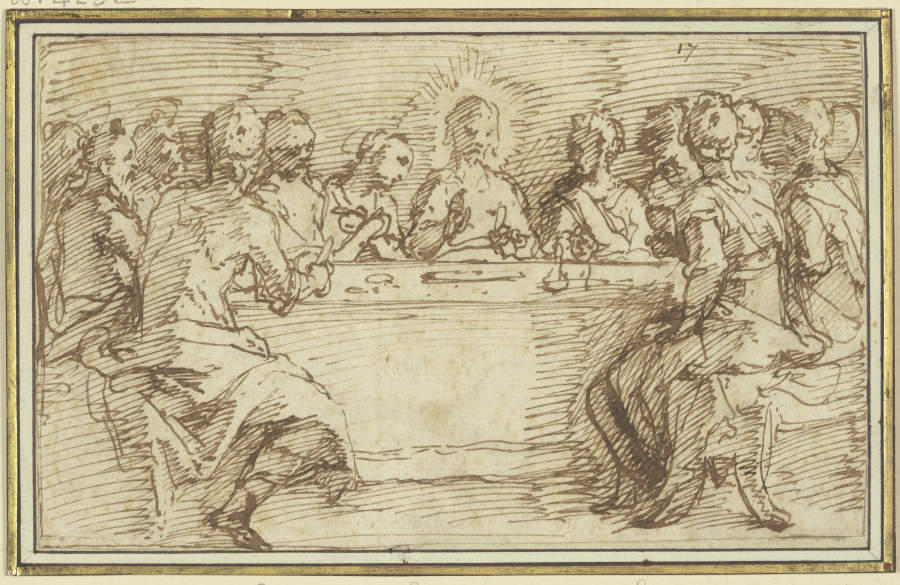 The Last Supper a Jacopo Palma il Giovane