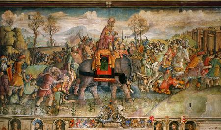 Hannibal Crossing the Alps (fresco)