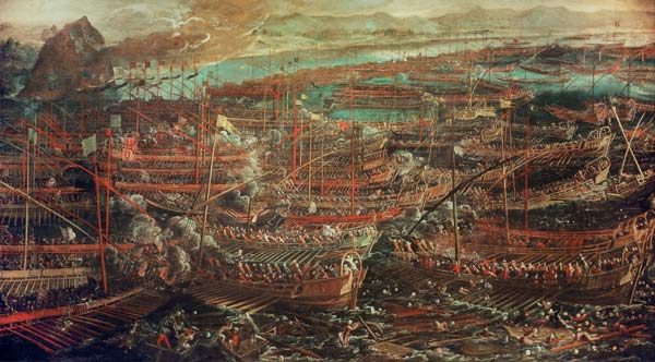 Naval Battle of Lepanto 1571 / Tintorett a Jacopo Robusti Tintoretto