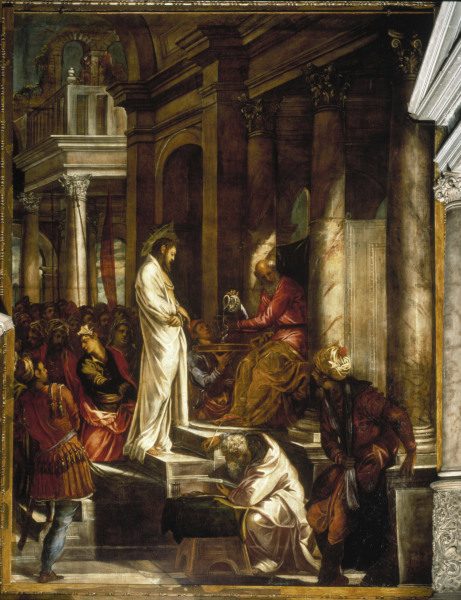 Christ before Pilate / Tintoretto a Jacopo Robusti Tintoretto