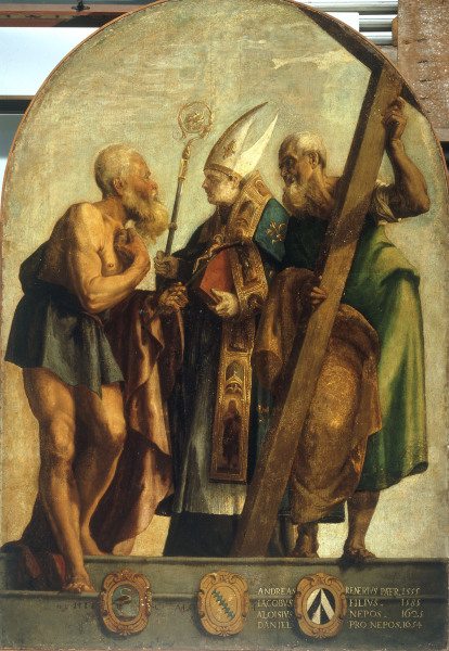 J.Tintoretto / Jerome, Alvise & Andreas a Jacopo Robusti Tintoretto
