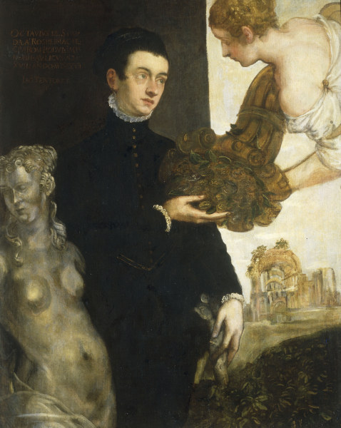 Ottavio Strada, painting, Tintoretto a Jacopo Robusti Tintoretto