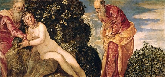 Susanna and the Elders a Jacopo Robusti Tintoretto