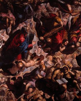 Tintoretto / Paradise, Detail / 1588/92