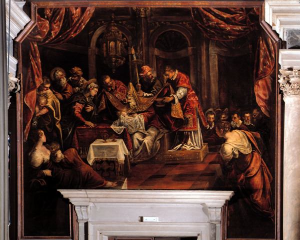 Tintoretto / Cicumcision of Christ a Jacopo Robusti Tintoretto