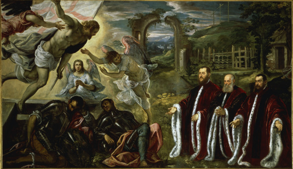 Tintoretto / Resurrection of Christ a Jacopo Robusti Tintoretto