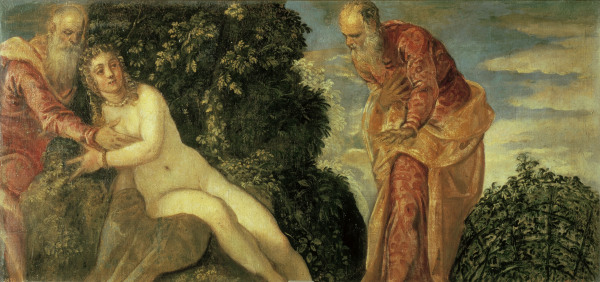 Tintoretto / Susannah and the Elders a Jacopo Robusti Tintoretto