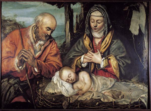 Tintoretto, Anbetung des Kindes a Jacopo Robusti Tintoretto
