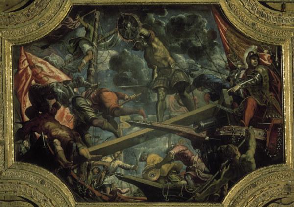Tintoretto, Conquest of Riva 1440 a Jacopo Robusti Tintoretto