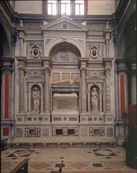 Funeral Monument of Doge Francesco Venier a Jacopo Sansovino