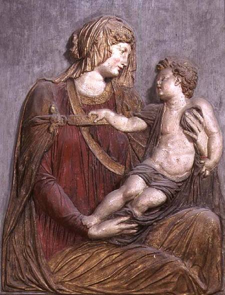 Madonna and Child, relief a Jacopo Sansovino