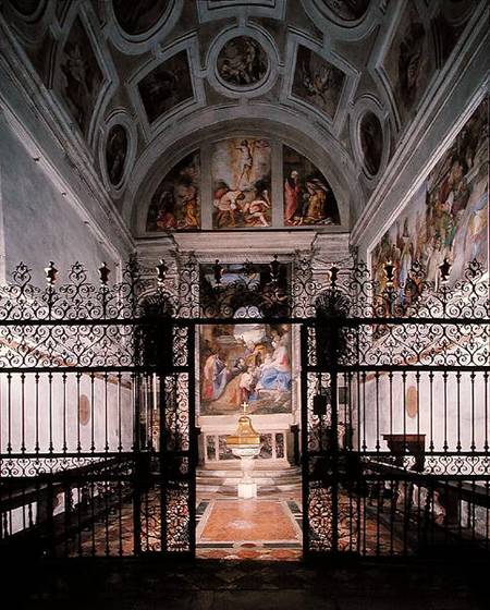 View of the Interior of the Grimani Chapel a Jacopo Sansovino