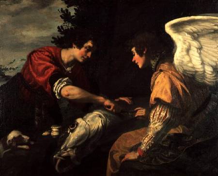 Tobias and the Archangel Raphael a Jacopo Vignali