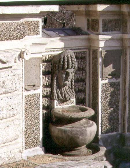 Fountain, designed a Jacopo Vignola