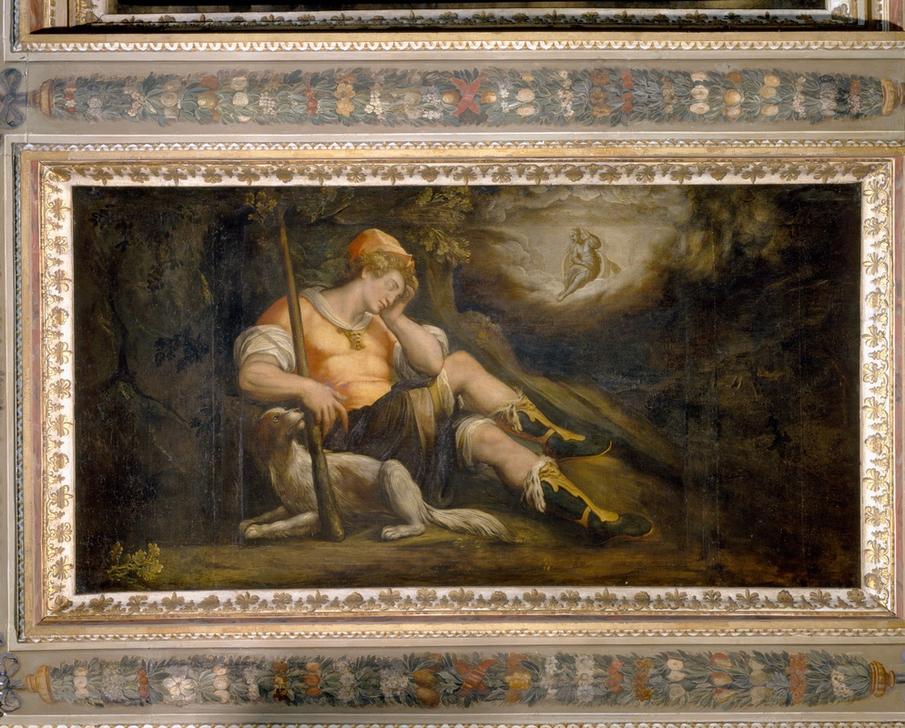 Diana and Endymion a Jacopo Zucchi