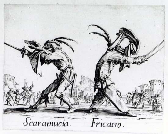 Balli de Sfessania, c.1622 a Jacques Callot