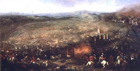 The Battle of Lutzen in 1632 a Jacques Courtois