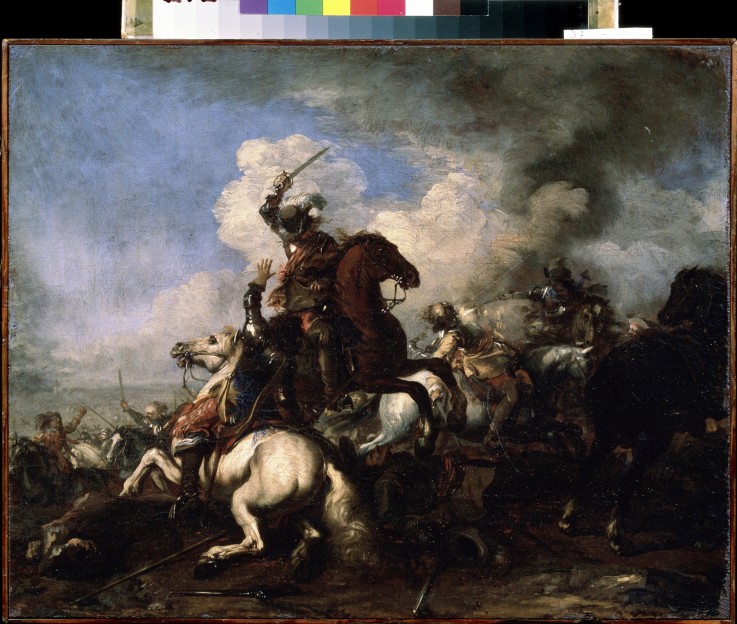 Cavalry Combat a Jacques Courtois