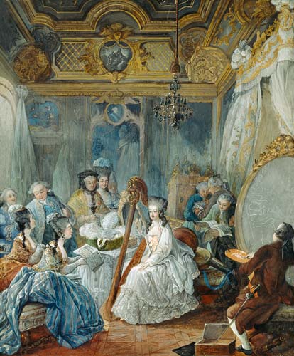 Marie Antoinette (1755-93) a Jacques-Fabien Gautier d'Agoty