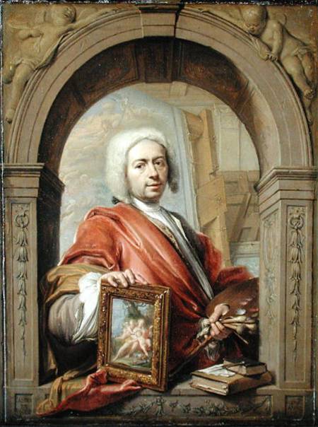 Self Portrait a Jacques Ignatius de Roore