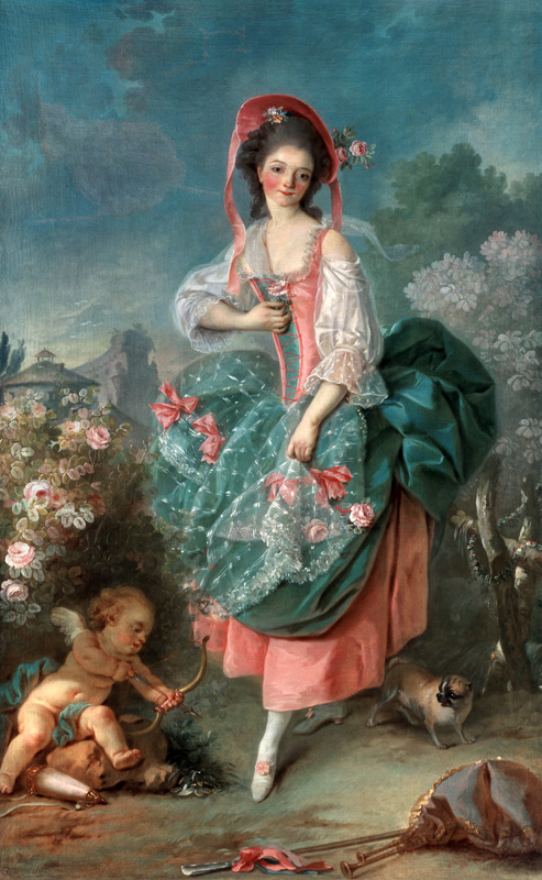 La ballerina Marie-Madeleine Guimard a Jacques Louis David