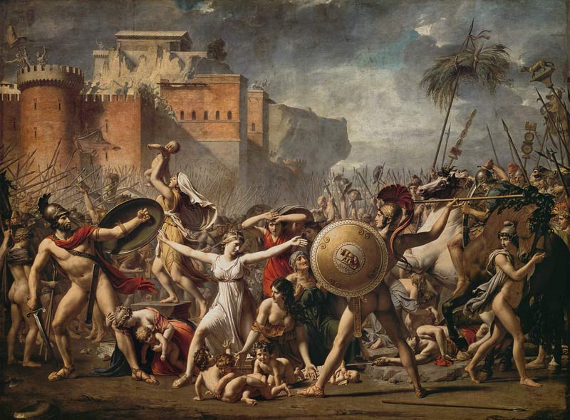 The Sabine Women a Jacques Louis David