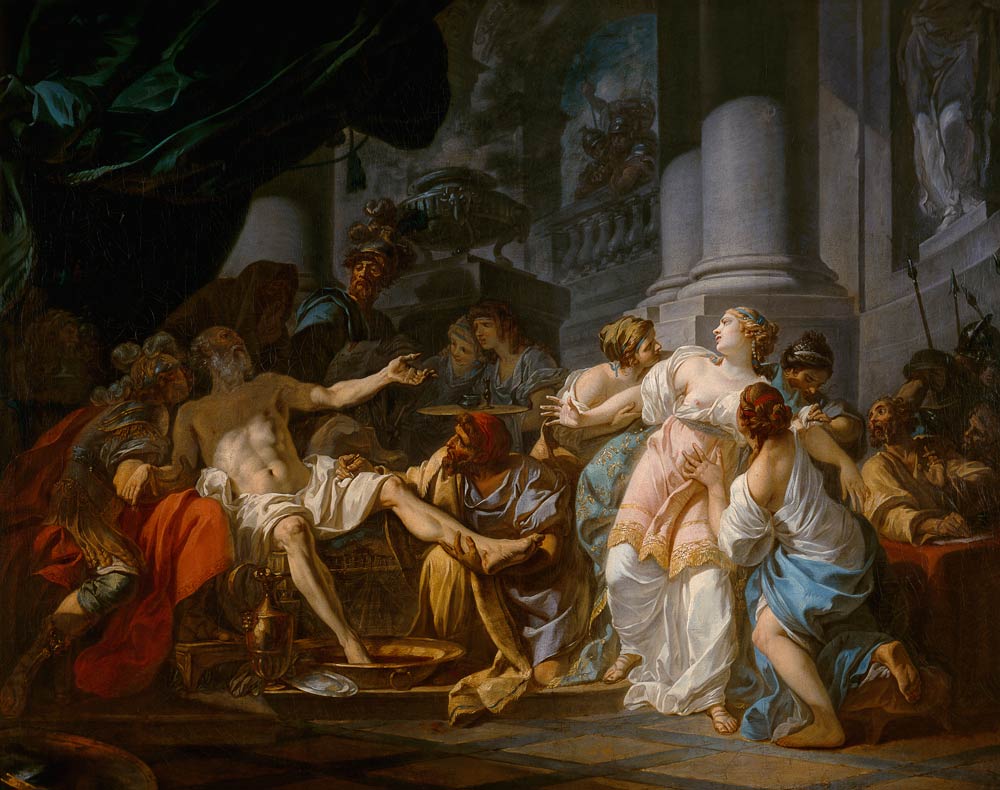 The Death of Seneca a Jacques Louis David