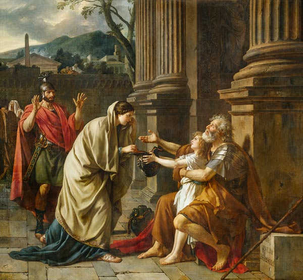 Belisarius Begging for Alms a Jacques Louis David