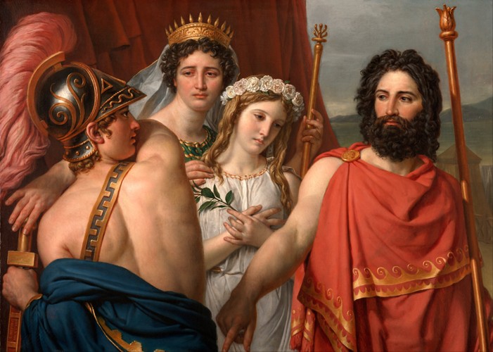 The Anger of Achilles a Jacques Louis David