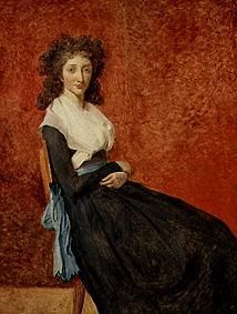 Madam Charles-Louis Trudaine a Jacques Louis David