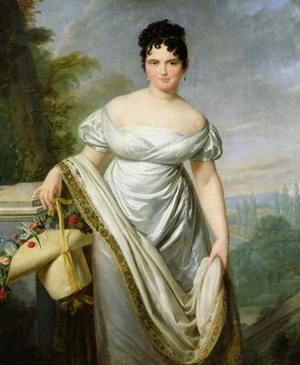 Madame Tallien (1773-1835) (oil on canvas) a Jacques Louis David