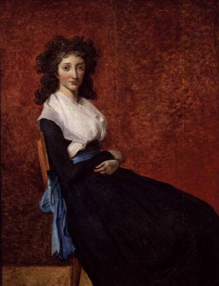Portrait of Madame Charles-Louis Trudaine (1769-1802) a Jacques Louis David