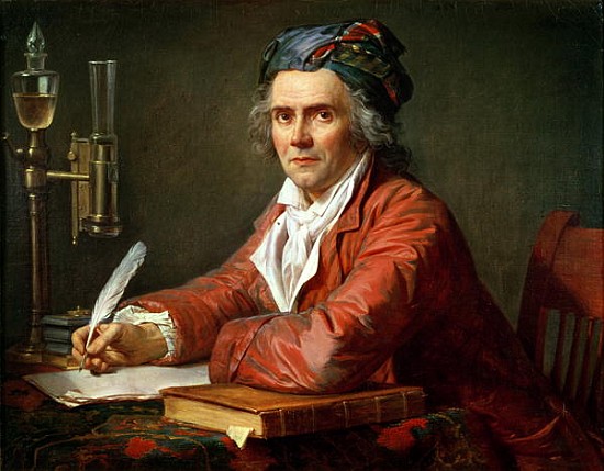Portrait of Alphonse Leroy a Jacques Louis David