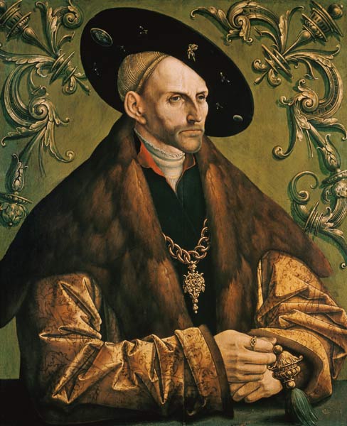 Portrait of the count Edzard I. of East Frisia. a Jakob Cornelisz.