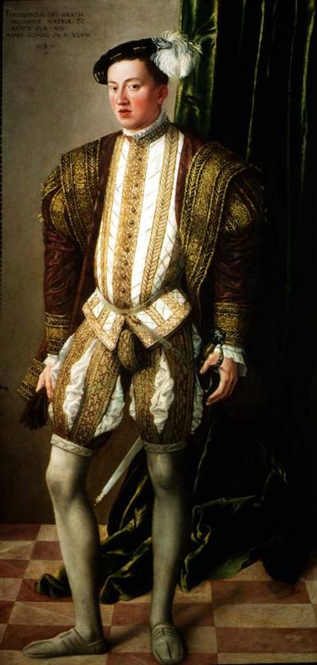 Archduke Ferdinand of Tirol (1529-95), son of the Holy Roman Emperor Ferdinand I (1503-64) a Jakob Seisenegger