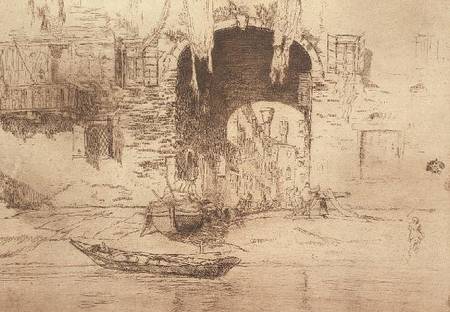 San Biagio, Venice a James Abbott McNeill Whistler