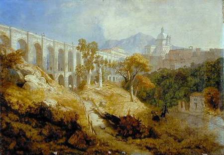 The Aqueduct at Arricia, Near Rome a James Baker Pyne