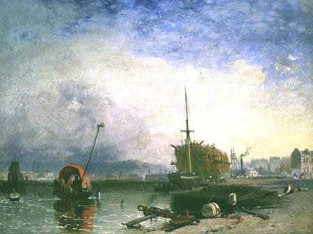 Recollections of Bristol Harbour a James Baker Pyne