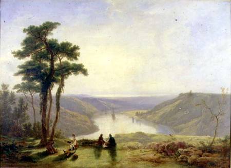View of the Avon from Durdham Down a James Baker Pyne